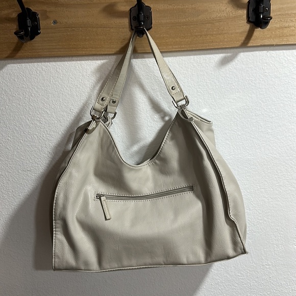 LULU Beige Purse with Silver Hardware - Picture 2 of 8